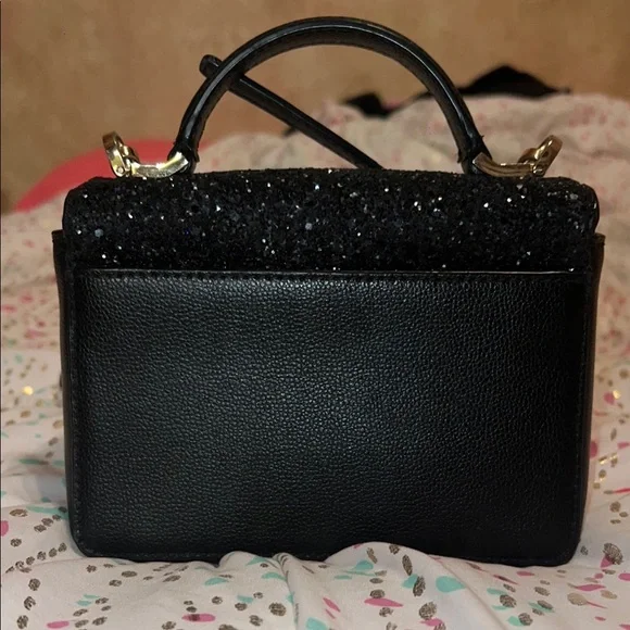 Black Glitter Handbag - Picture 3 of 4